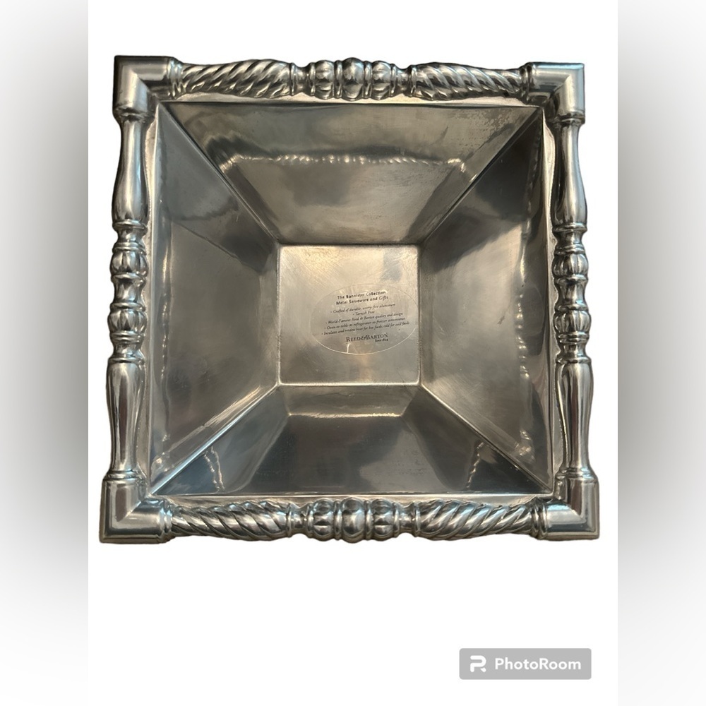 Reed & Barton Bannister Collection Metal Bowl